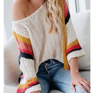 Beachy Boho Sweater
